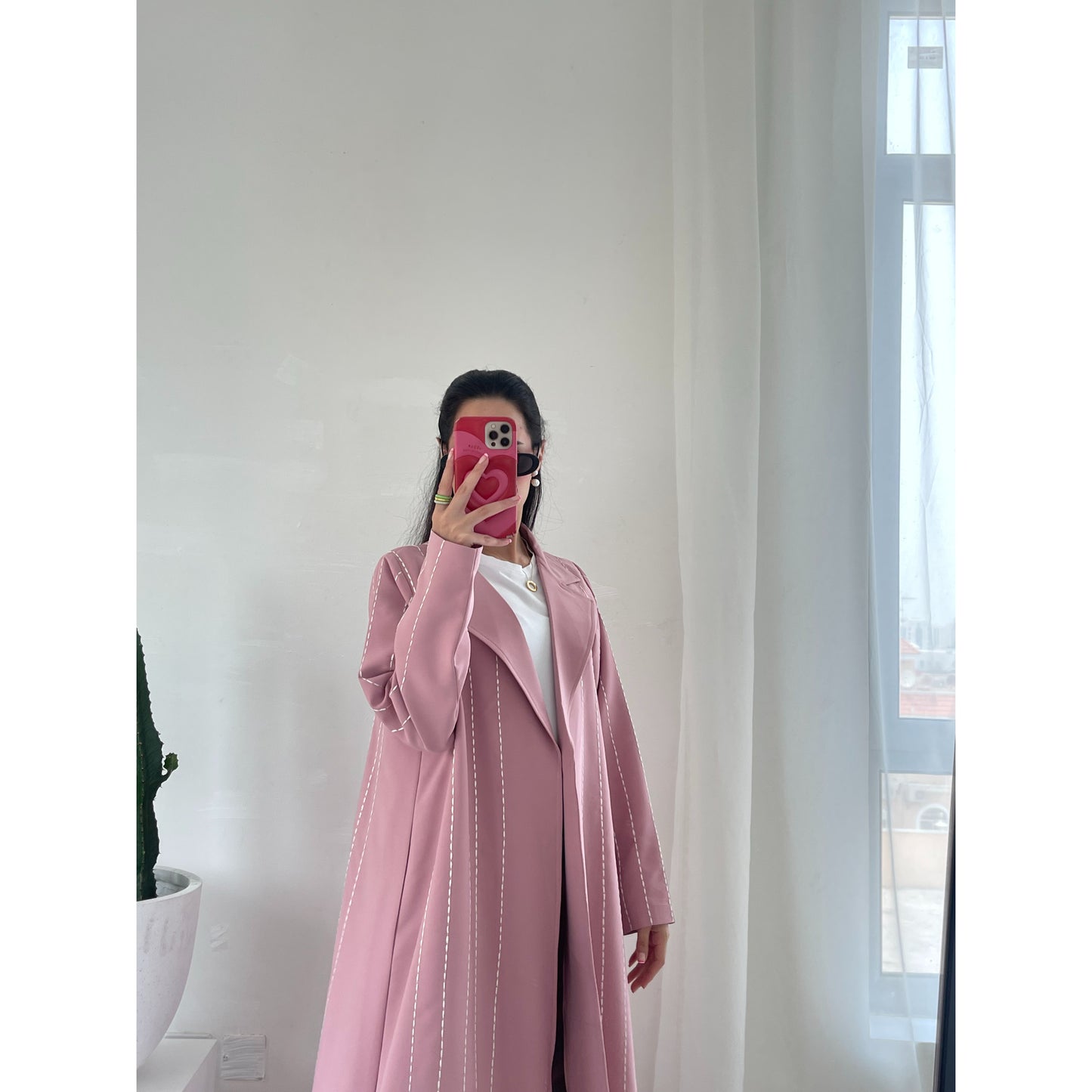 Blaze of Stitch Abaya