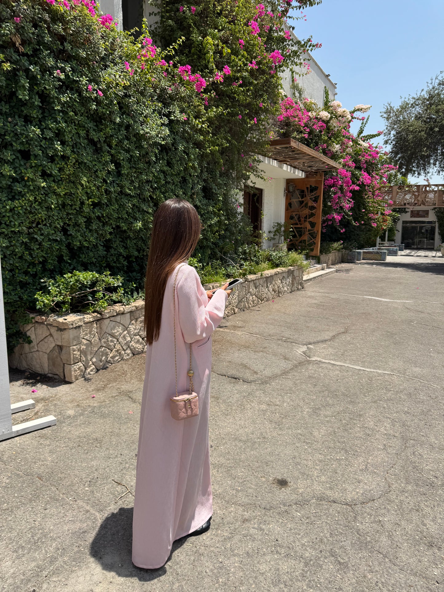 Trench summer abaya