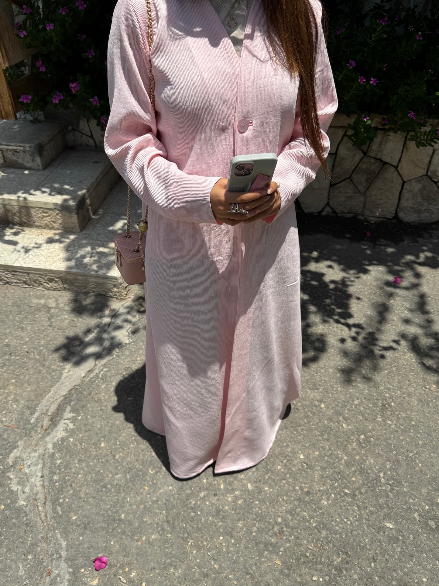 Trench summer abaya