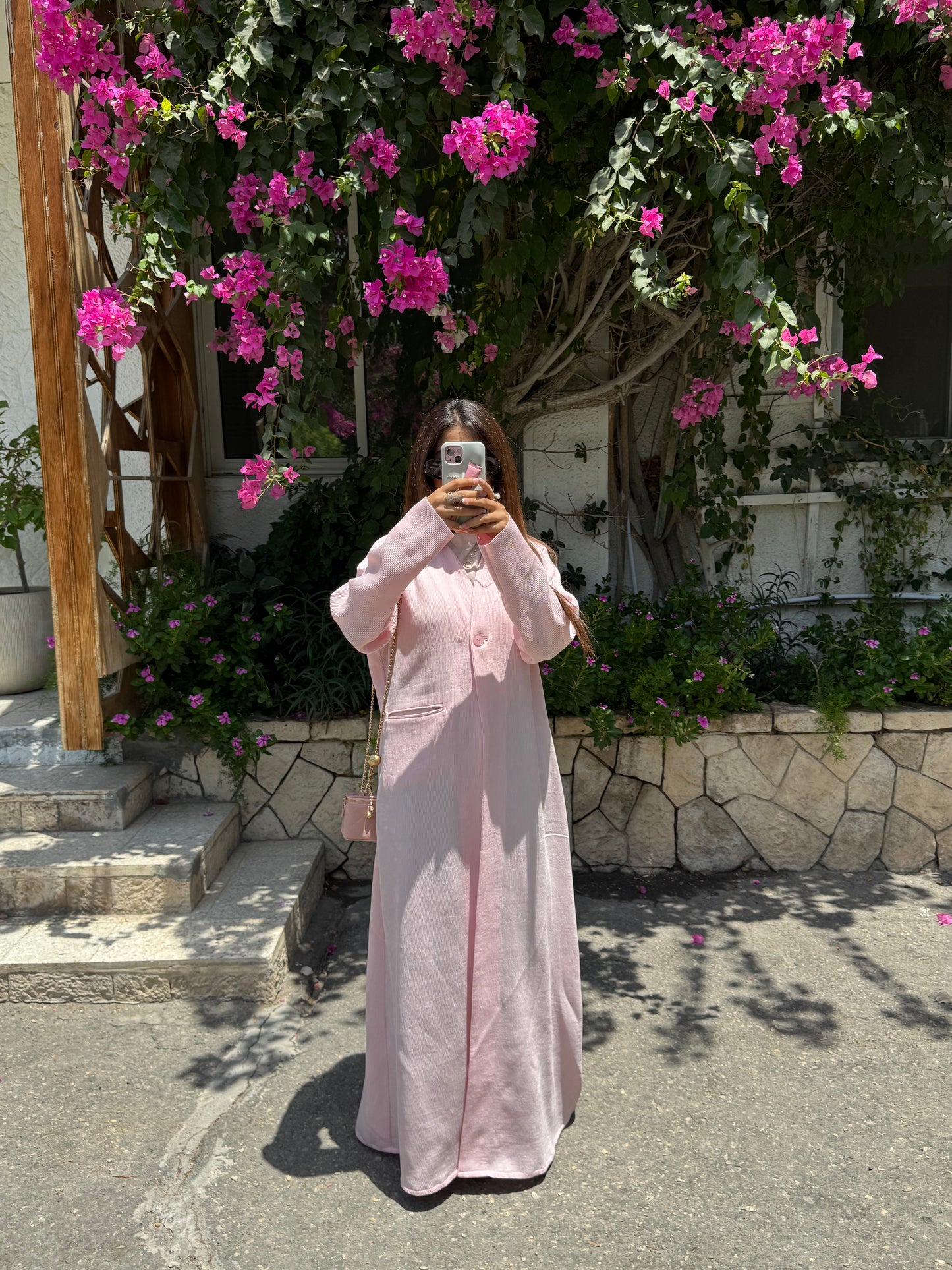 Trench summer abaya
