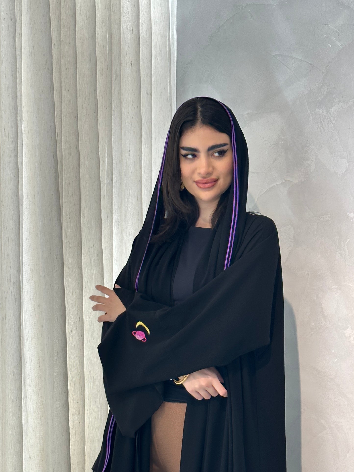 Moon saturn abaya