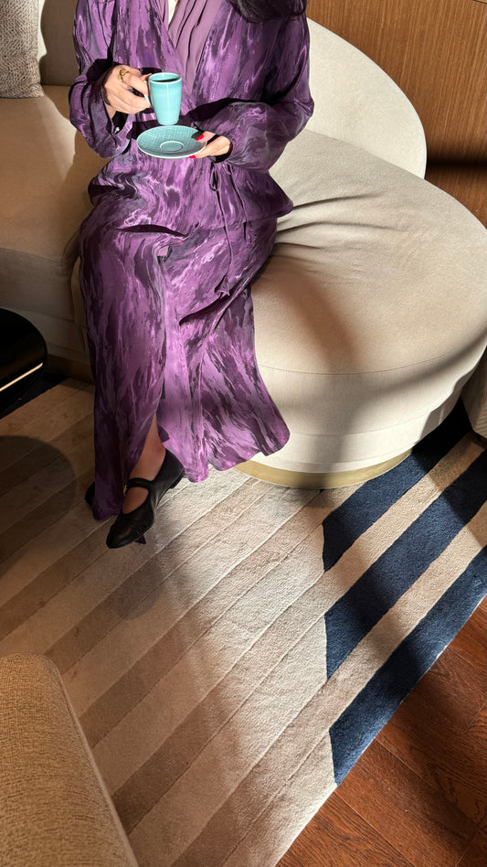 Wrapped abaya