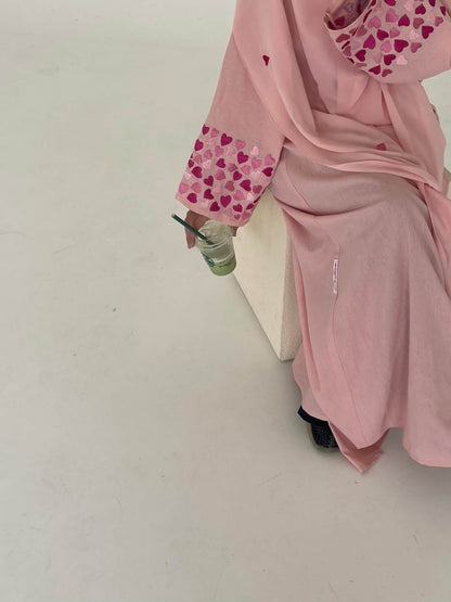Hearts Abaya