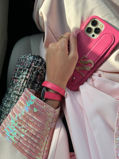 Pink sequin