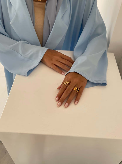 summer blazer abaya