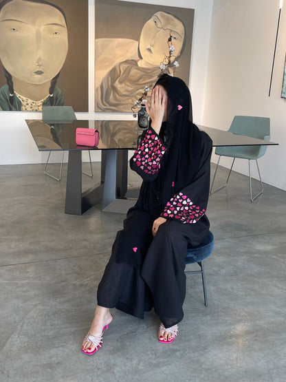 Hearts Abaya
