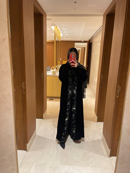 swirl abaya