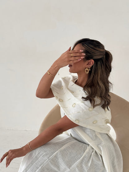 Off white kaftan