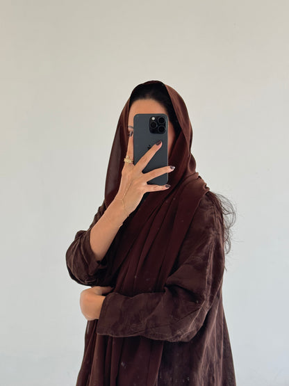 Mesh abaya