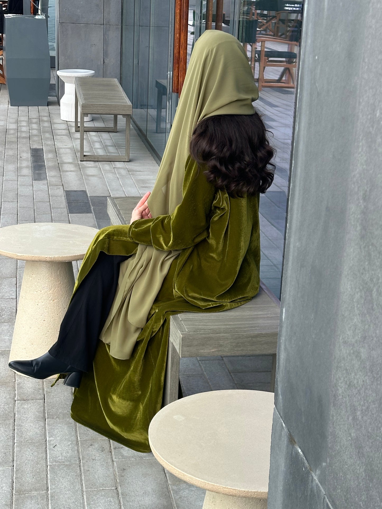 Your New Favourite Velvet Abaya