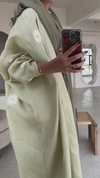 Flower abaya