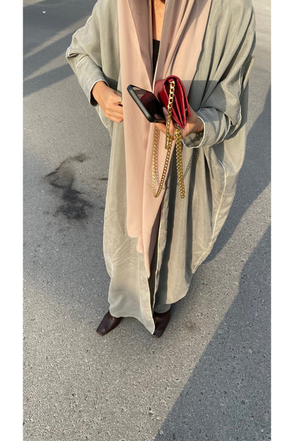 Gray Abaya