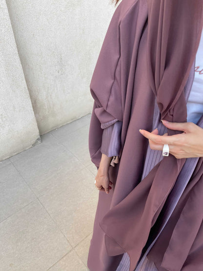 Metallic abaya
