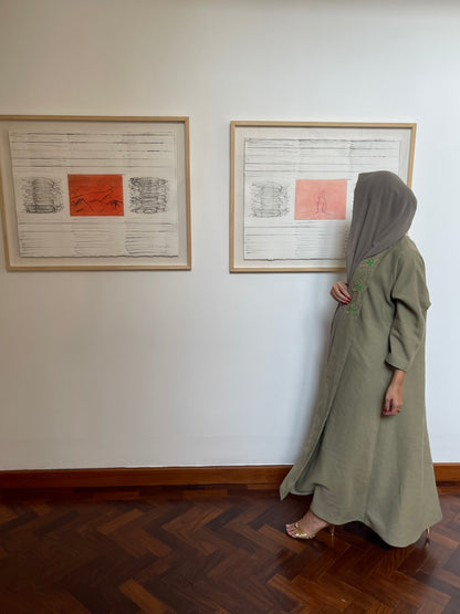 Palms abaya