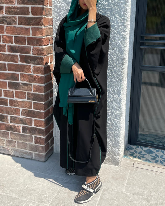 Green abaya 93