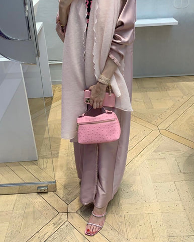 Pink abaya